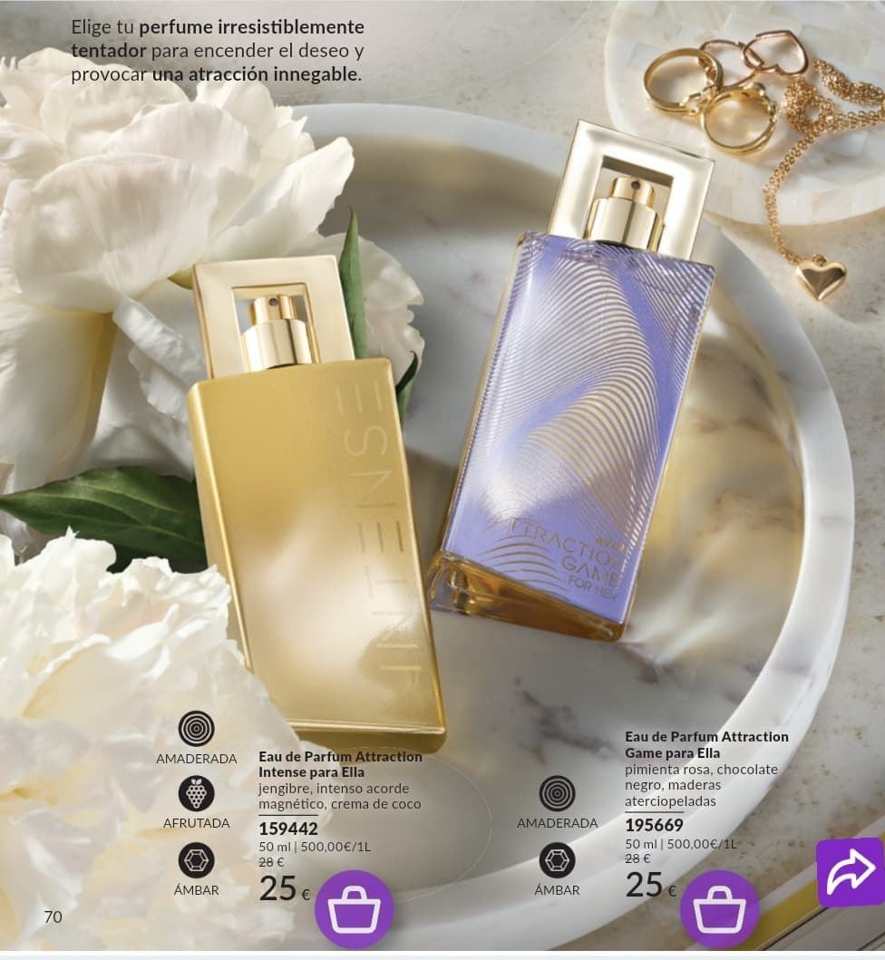 Perfume Atracttion Avon - Imagen 1