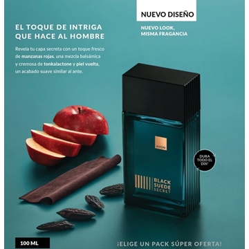 Perfume Black Suede - Imagen 1