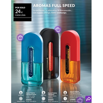 Perfume Full Speed Avon - Imagen 1