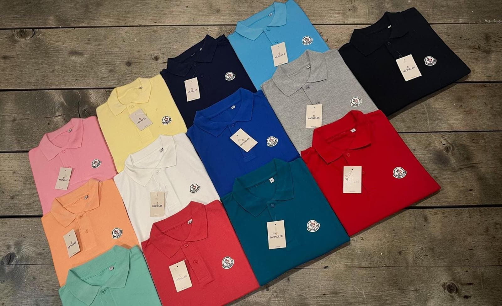 Polo de piqué Moncler - Imagen 1