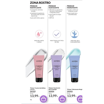 Prebase magix Avon - Imagen 1