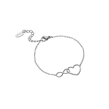 Pulsera amor eterno Acero - Imagen 1