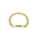 Pulsera barbada exclava acero con placa - Imagen 1