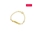 Pulsera bebé con placa oro 18 ktes - Imagen 1