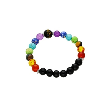 Pulsera chakras piedras naturales Avancy - Imagen 1