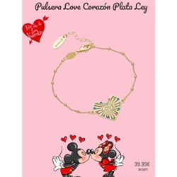 Pulsera corazón multicolor - Imagen 2