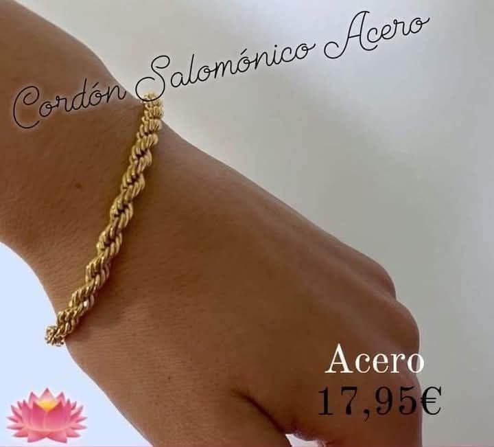 Pulsera cordón salomónico - Imagen 1