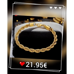 Pulsera cordón salomónico - Imagen 1