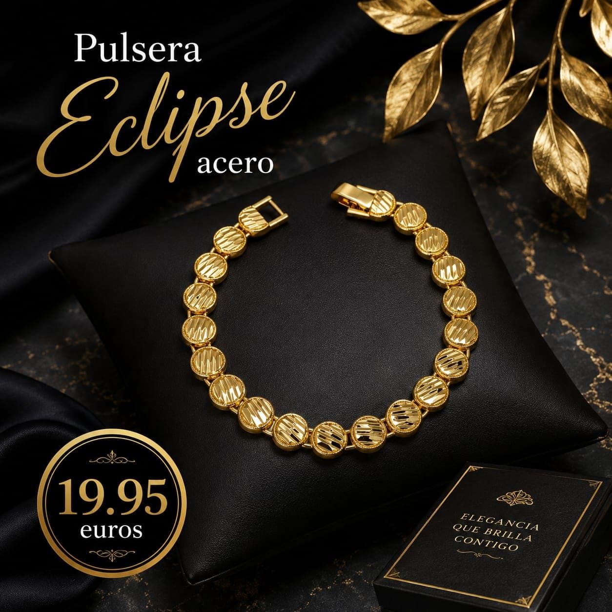 Pulsera Eclipse acero Avancy - Imagen 1
