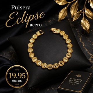 Pulsera Eclipse  acero Avancy - Imagen 1