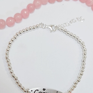 Pulsera esclava personalizada plata - Imagen 1