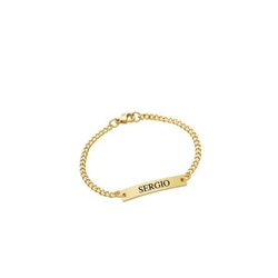 Pulsera exclava barbada acero - Imagen 1