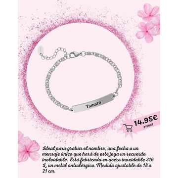 Pulsera exclava de mujer espiral - Imagen 1
