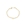 Pulsera flor y perlas cultivadas oro 18 ktes - Imagen 1