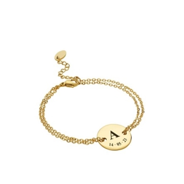 Pulsera identity cadenas acero - Imagen 1