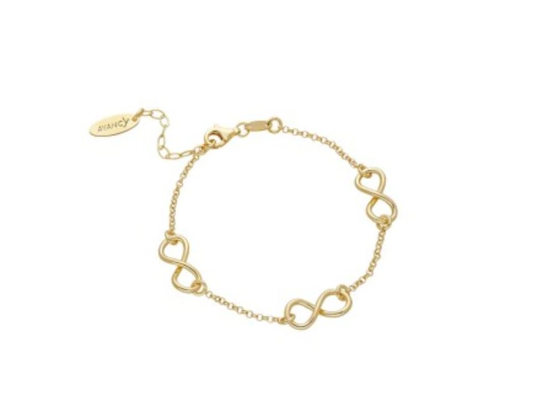 Pulsera infinito dance plata de Ley - Imagen 2