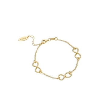 Pulsera infinito dance plata de Ley - Imagen 2