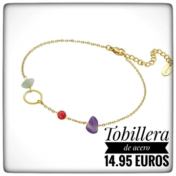 Pulsera Karma y cuarzo natural - Imagen 1