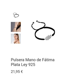 Pulsera mano de Fátima - Imagen 1