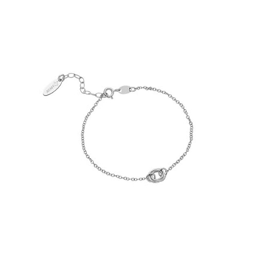 Pulsera nudo de amor plata de Ley - Imagen 1