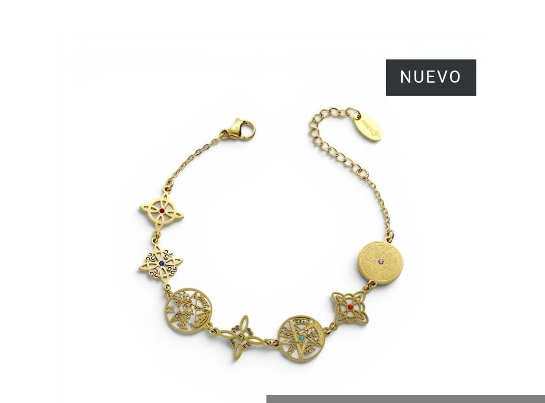 Pulsera nudo de brujas y Tetragrámaton - Imagen 1