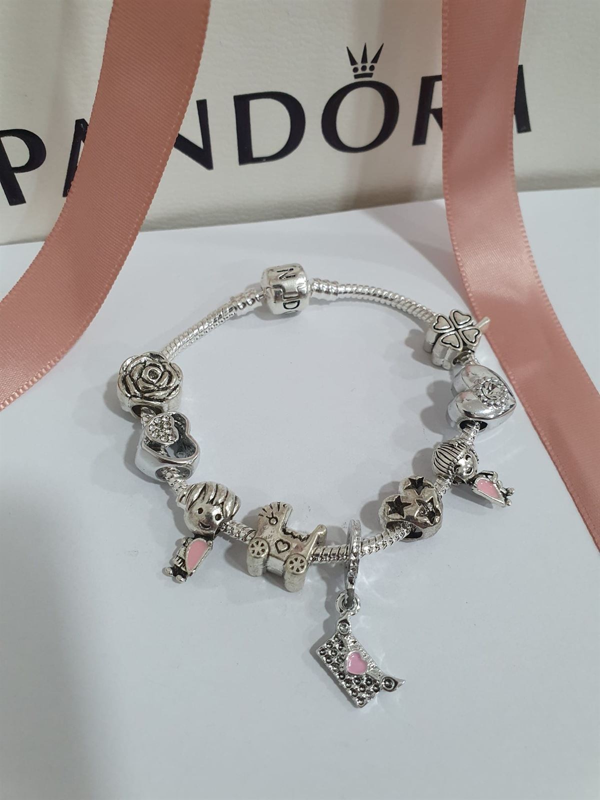 Pulsera Pandora Charm bebé - Imagen 1