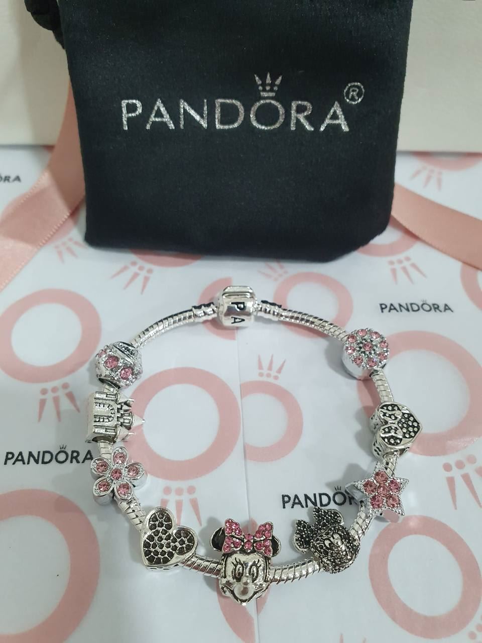 Pulsera Pandora Mickey y Minnie - Imagen 2
