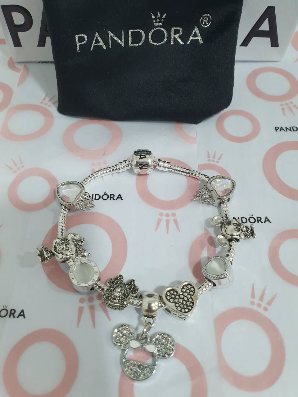 Pulsera Pandora Mickey y Minnie - Imagen 3