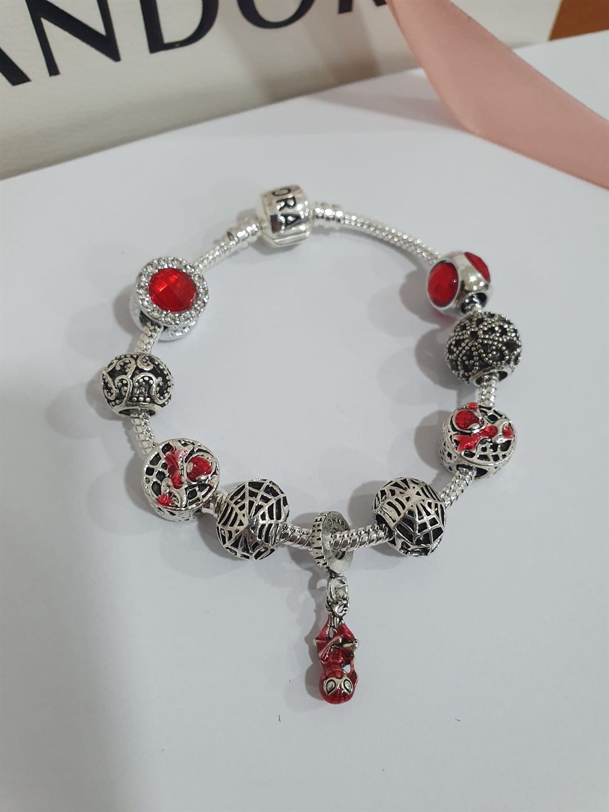 Pulsera Pandora Spiderman - Imagen 1