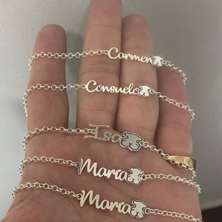 Pulsera personalizada Tous plata de primera ley - Imagen 1