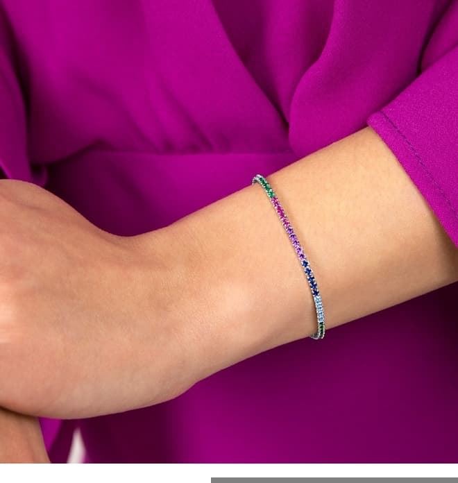 Pulsera Riviere multicolor - Imagen 1