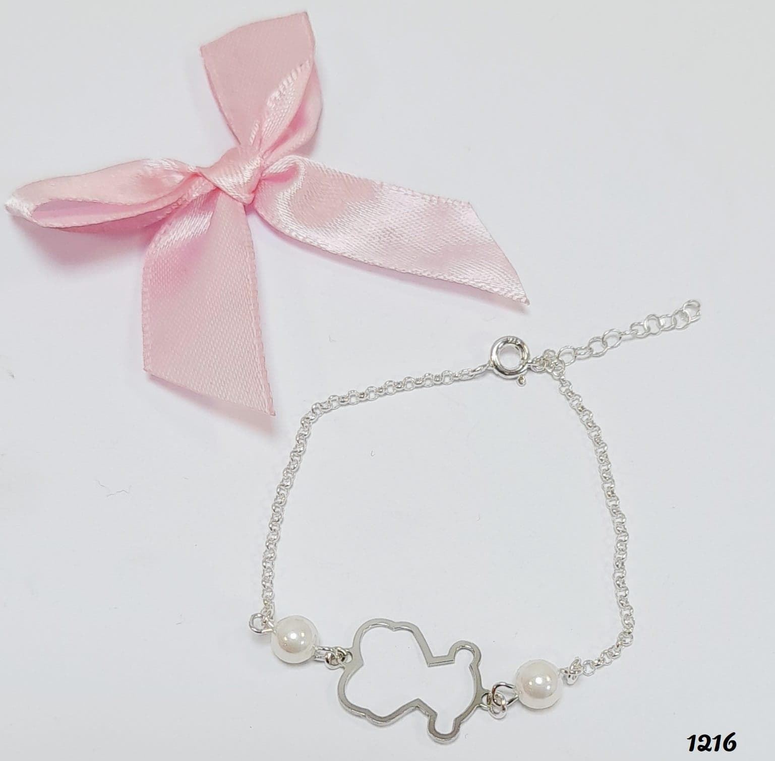Pulsera silueta Tous con perlas - Imagen 1