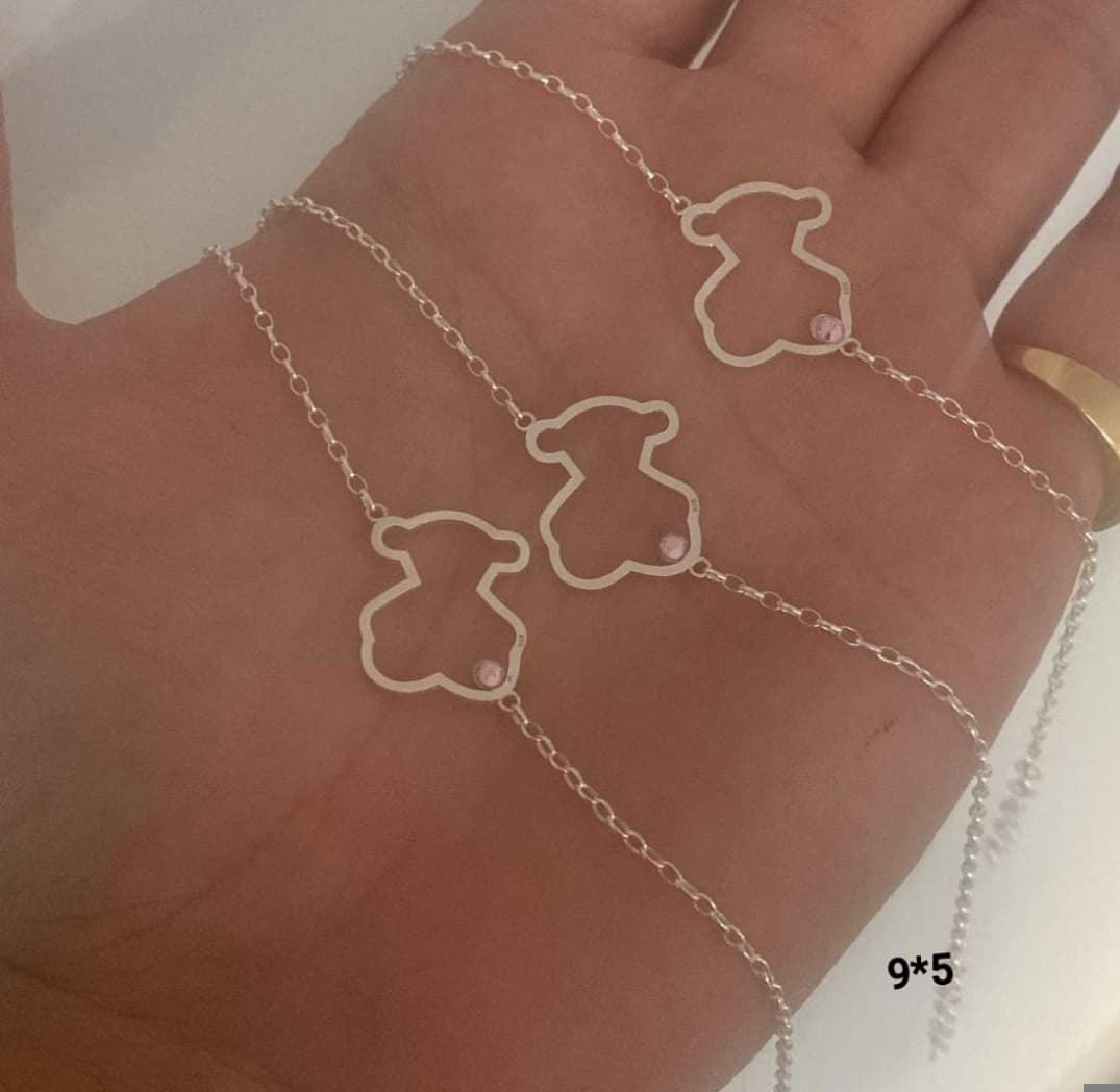 Pulsera Tous con perlas rosa - Imagen 1