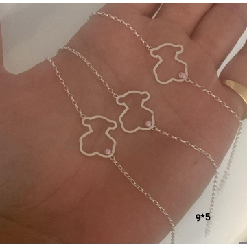 Pulsera Tous con perlas rosa - Imagen 1