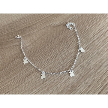 Pulsera Tous plata de ley - Imagen 1
