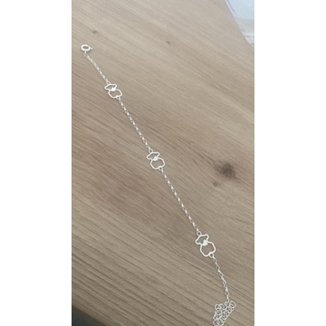 Pulsera Tous silueta plata de primera ley - Imagen 1