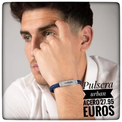 Pulsera urban de caballero - Imagen 1
