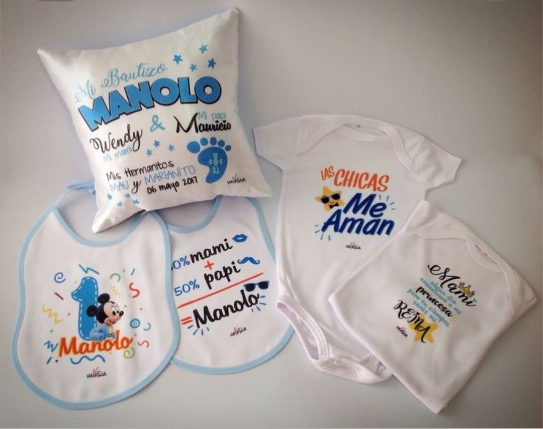 Regalo Conjunto nacimiento personalizado - Imagen 1