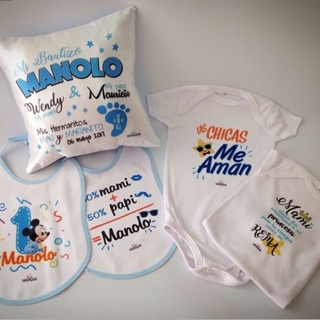 Regalo Conjunto nacimiento personalizado - Imagen 1