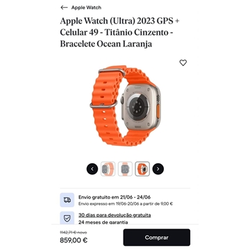 Reloj Apple Watch ultra - Imagen 1