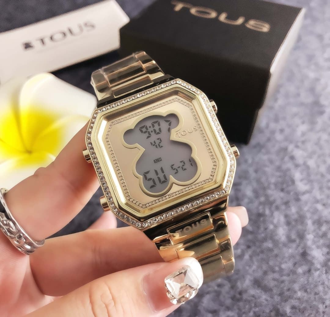 Reloj cuadrado con osito Tous - Imagen 4