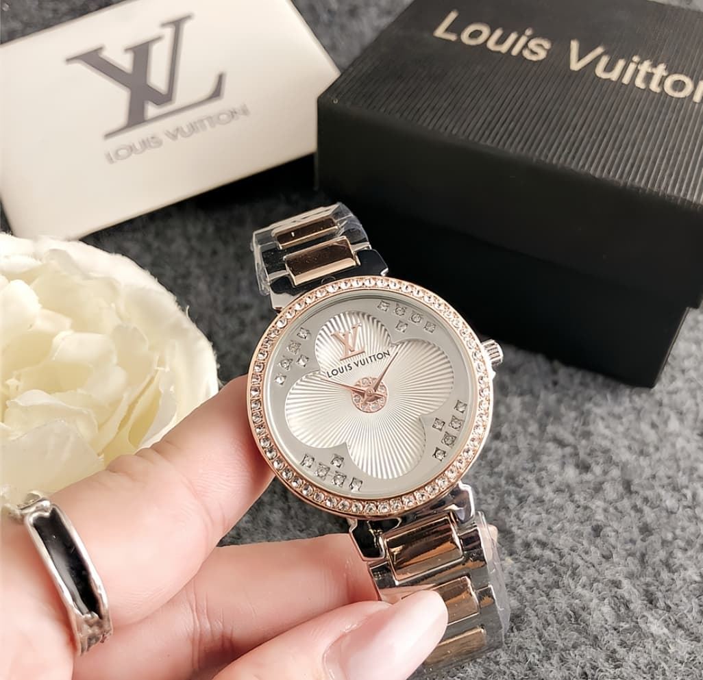 Reloj Louis Vuitton flor de mujer - Imagen 2