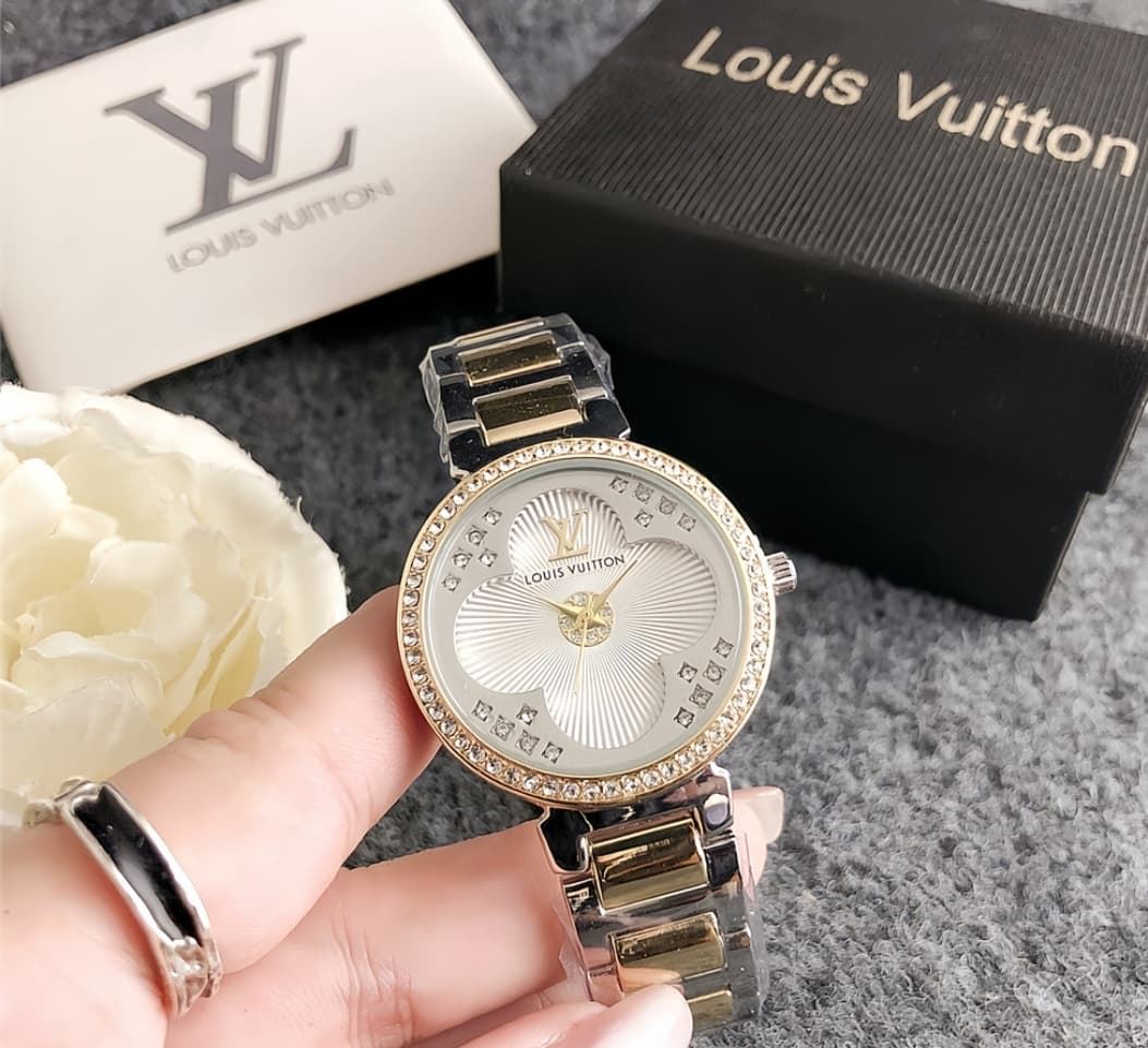 Reloj Louis Vuitton  flor - Imagen 1