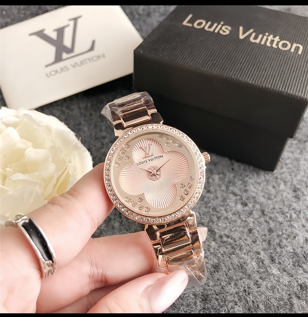 Reloj Louis Vuitton  flor - Imagen 3