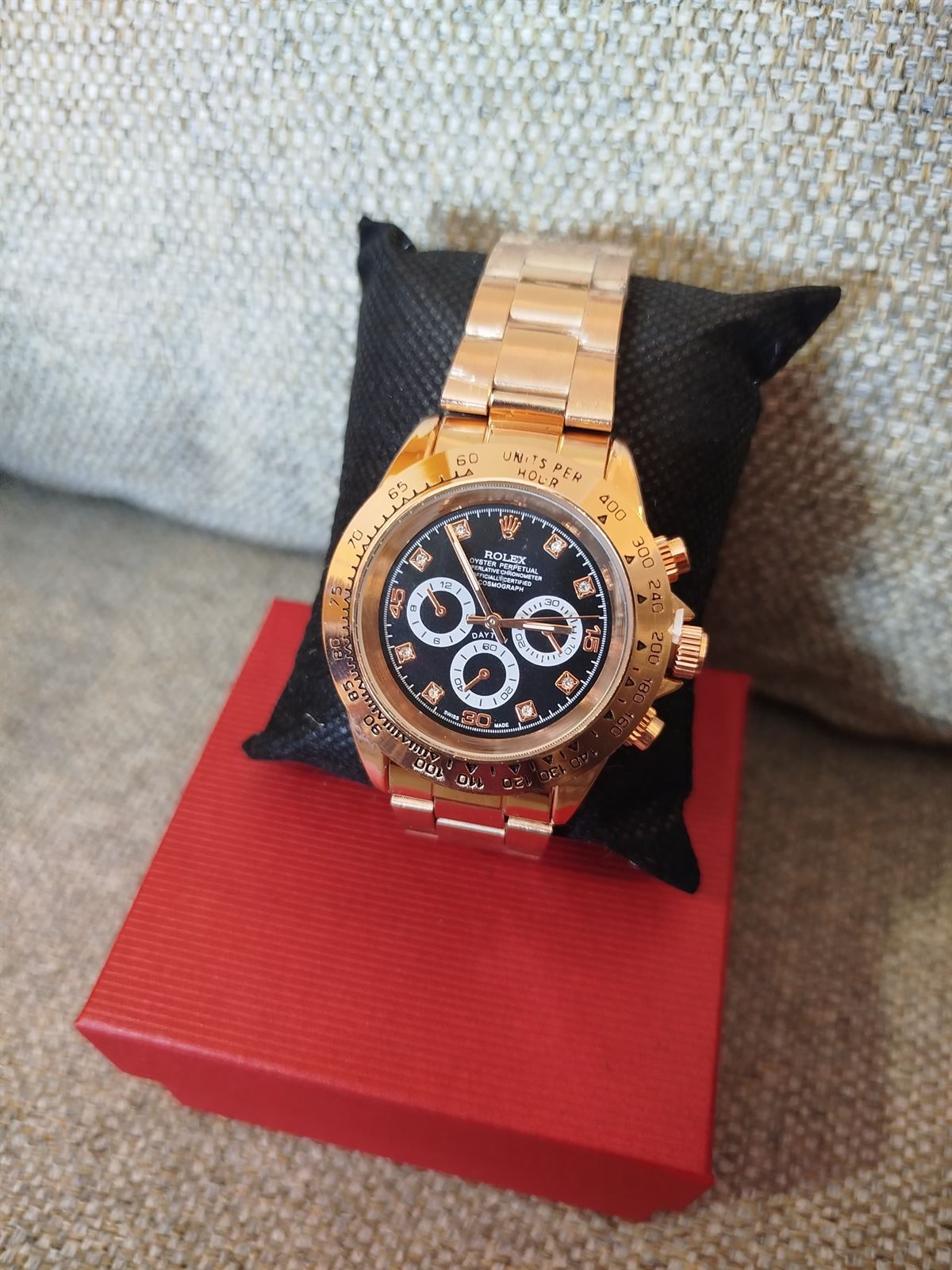 Reloj Rolex dorado - Imagen 1