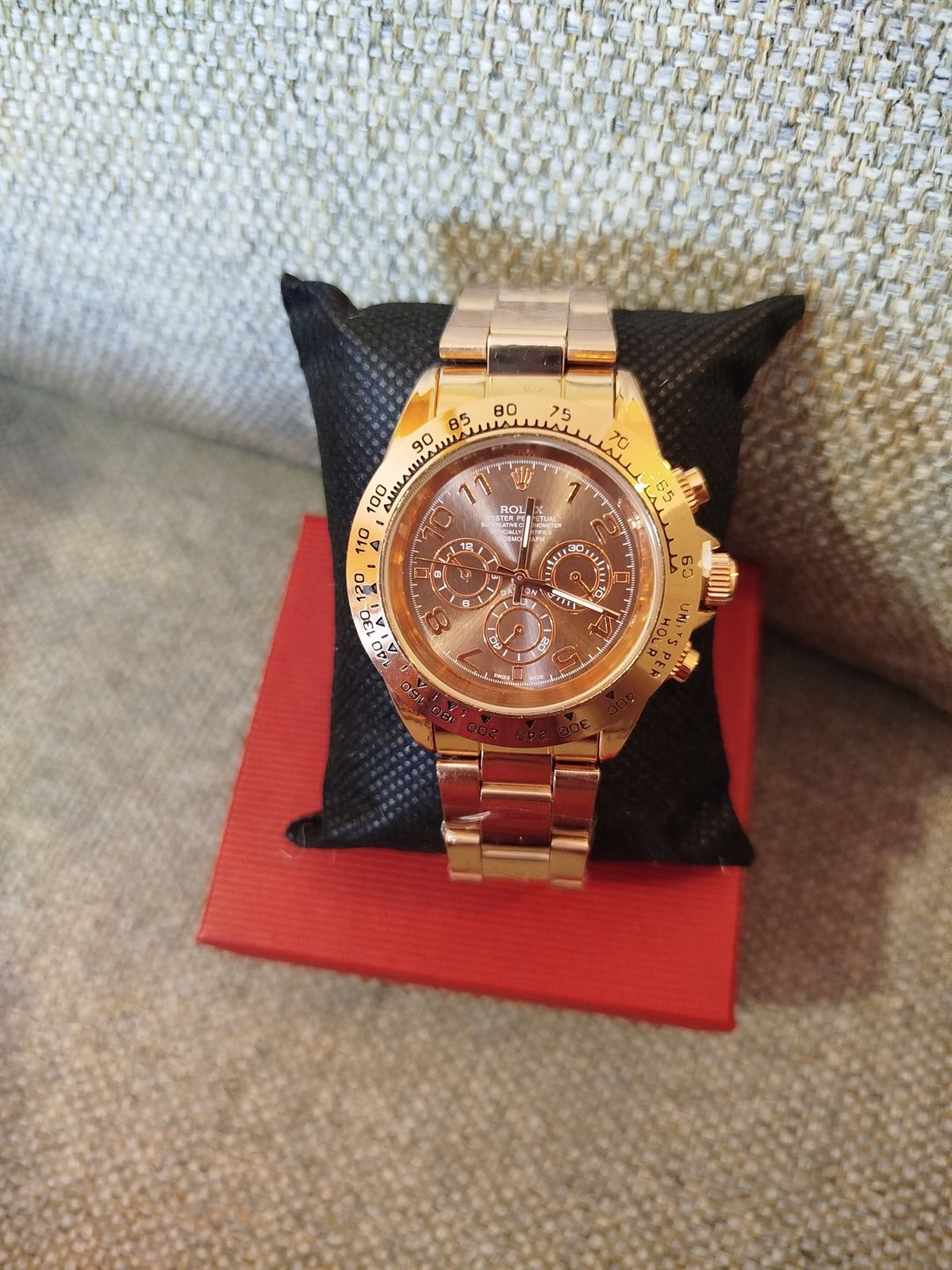 Reloj Rolex dorado - Imagen 2