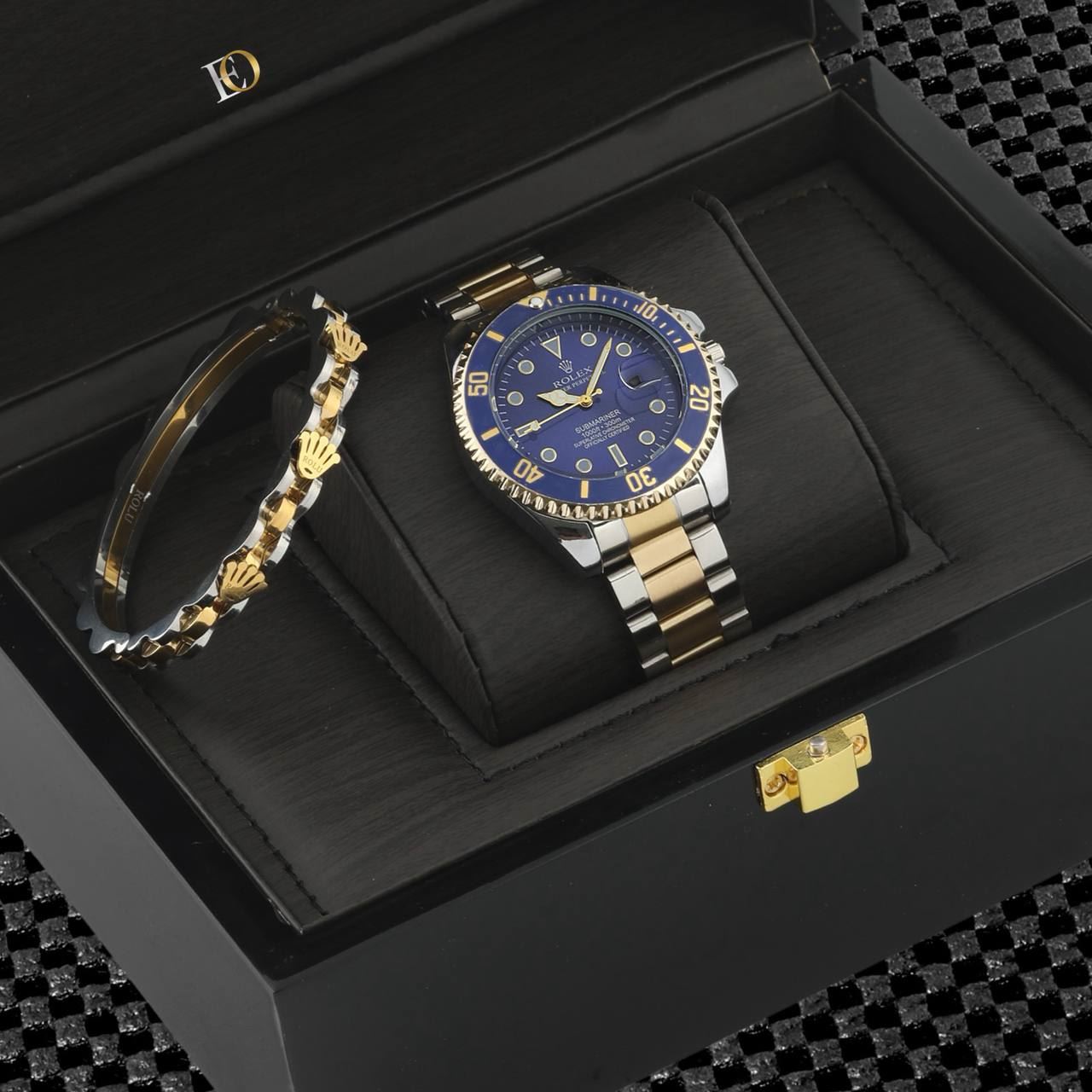 Reloj Rolex y pulsera a juego - Imagen 3