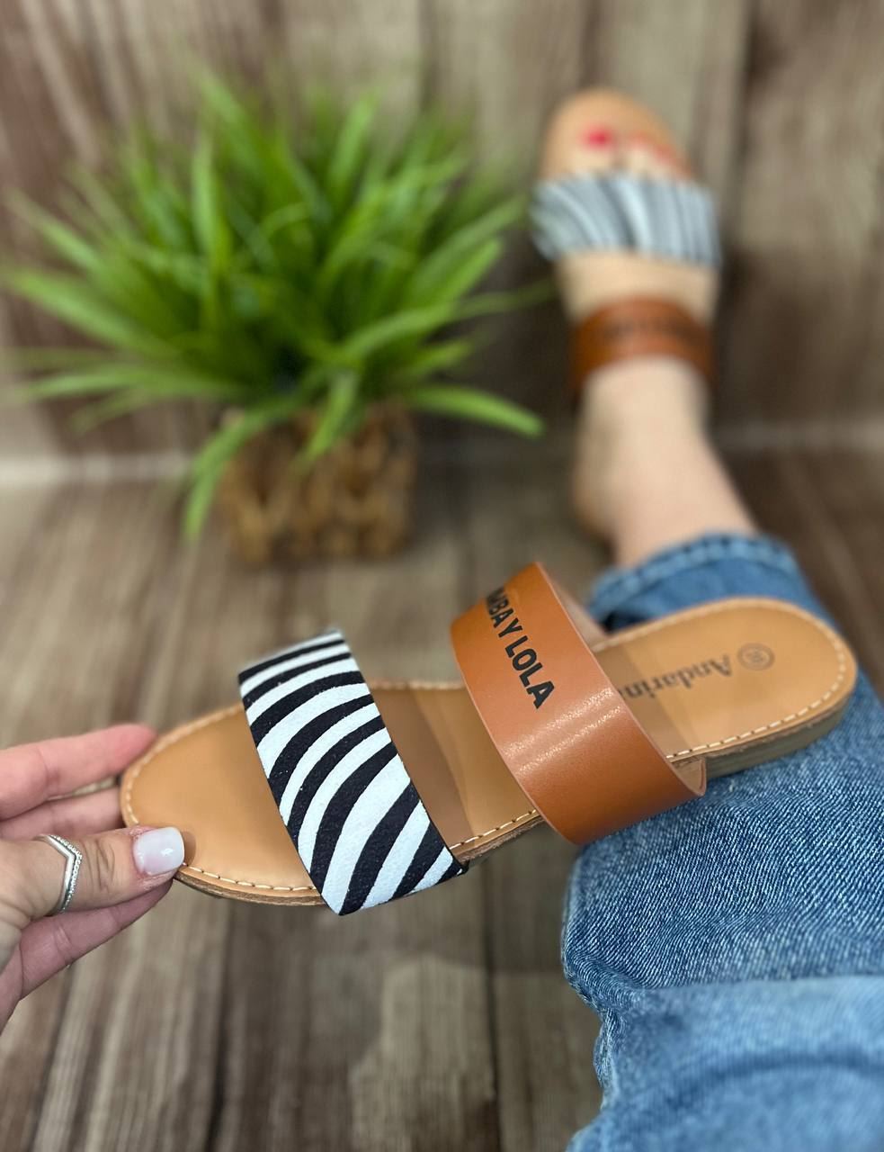 Sandalias Bimba y Lola cebra - Imagen 3