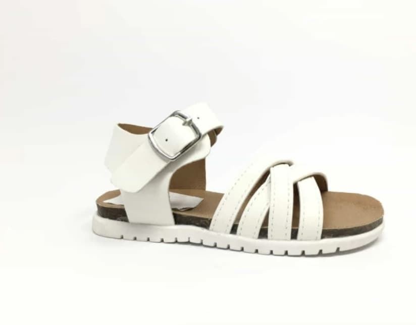 Sandalias de niña piel - Imagen 1