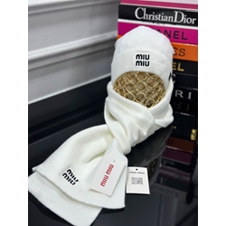 Set de invierno gorro y bufanda Miu Miu - Imagen 1